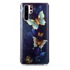 Huawei P30 Pro Skal Självlysande Motiv Guldiga Fjärilar