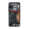 Huawei P40 Skärm med LCD Display + Batteri Original - Svart
