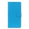 Samsung Galaxy A10 Plånboksfodral Litchi Kortfack Blå