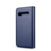 Samsung Galaxy S10 Plånboksfodral Löstagbart Skal Kortfack Utsida Blå