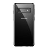 Samsung Galaxy S10 Plus Skal Shining Series Pläterad TPU Svart