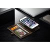 iPhone 7/8/SE Plånboksfodral Qin Series Löstagbart Skal Brun