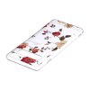 Samsung Galaxy S10 Skal TPU Motiv Röda Blommor