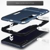 Samsung Galaxy A70 Skal Armor Silikon Hårdplast Mörkblå