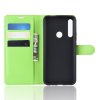 Huawei P Smart Z Plånboksfodral Kortfack Litchi Grön