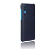 Samsung Galaxy A50 Skal Hårdplast PU-Läder Mörkblå