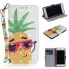 iPhone 7/8/SE Plånboksfodral Motiv Cool Ananas