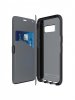 Samsung Galaxy S8 Fodral Evo Wallet PU-läder Svart