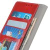Samsung Galaxy A50 Plånboksfodral PU-läder Lädertextur Röd