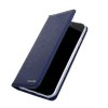 iPhone 11 Plånboksfodral Kortfack Silktextur Mörkblå