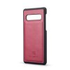 Samsung Galaxy S10 Plus Plånboksfodral Löstagbart Skal Kortfack Utsida Röd