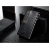 iPhone 7/8 Plus Plånboksfodral Qin Series Löstagbart Skal Svart
