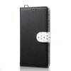 iPhone 11 Pro Plånboksfodral med Strap Prickmönster Svart