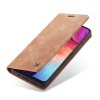 Samsung Galaxy A50 Plånboksfodral Retro Flip Stativfunktion Ljusbrun