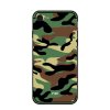 iPhone 7/8/SE Skal med Popsocket TPU Kamouflage Mörkgrön