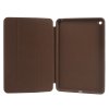 iPad Mini 4 Smart Fodral Stativfunktion PU-läder Mörkbrun