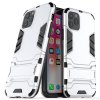 iPhone 11 Pro Skal Armor Stativfunktion Hårdplast Silver