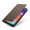Samsung Galaxy A70 Plånboksfodral Retro Flip Stativfunktion Mörkbrun