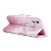 iPhone Xr Plånboksfodral Kortfack Motiv Rosa Marmor