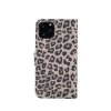 iPhone 11 Pro Plånboksfodral Kortfack Leopardmönster Ljusbrun