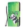 iPhone Xr Plånboksfodral Kortfack Motiv Panda på Bambuträd