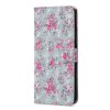 iPhone X/Xs Plånboksfodral Kortfack Motiv Rosa Blommor