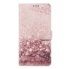 Samsung Galaxy A10 Plånboksfodral Kortfack Motiv Rosa Glitter