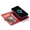 iPhone Xr Plånboksfodral Qin Series Löstagbart Skal Röd