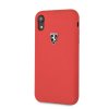 iPhone Xr Skal Silikon med Logo Röd