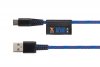 Solid Blue Longlife Kabel 1M USB till Type-C Blå