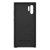Original Leather Cover Galaxy Note 10 Plus Skal Black