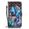 iPhone 11 Plånboksfodral Kortfack Motiv Blåa Fjärilar