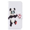 Samsung Galaxy A10 Plånboksfodral Motiv Panda med Fotboll