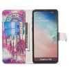 Samsung Galaxy S10 Plånboksfodral Kortfack Motiv Färgglad Drömfångare