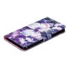 Samsung Galaxy S10E Plånboksfodral PU-läder Motiv Lila Fjärilar