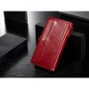 iPhone 7/8 Plus Plånboksfodral Qin Series Löstagbart Skal Röd