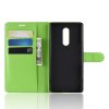 Sony Xperia 1 Plånboksfodral Litchi PU-läder Grön
