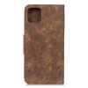 iPhone 11 Plånboksfodral med Kortfack Vintage Mörkbrun
