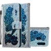 Samsung Galaxy A20E Plånboksfodral Kortfack Glitter Motiv Sjöjungfru