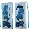 Samsung Galaxy S10 Plånboksfodral Glitter Motiv Sjöjungfru