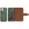 iPhone 11 Pro Plånboksfodral Kortfack Löstagbart Skal Grön