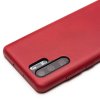Huawei P30 Pro Skal Äkta Läder Röd