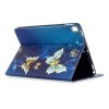 iPad 10.2 Fodral Motiv Blå och Guld Fjärilar