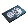 iPad 10.2 Fodral Motiv Dalmatin med Glasögon
