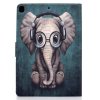 iPad 10.2 Fodral Motiv Elefant med Hörlurar