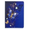 iPad 10.2 Fodral Motiv Fjärilar Blå