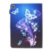 iPad 10.2 Fodral Motiv Fjärilar och Blomma