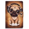 iPad 10.2 Fodral Motiv Hund med Hörlurar