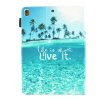 iPad 10.2 Fodral Motiv Life is Short Live it