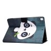 iPad 10.2 Fodral Motiv Panda med Löv